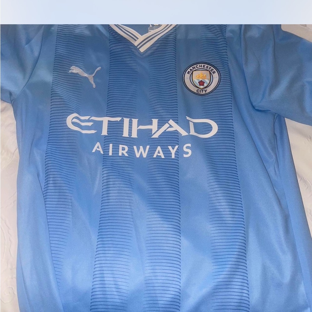 Puma Sky Blue Manchester city Jersey